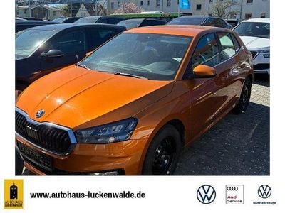 Usata Skoda Fabia Style 95 CV (69 kW) 2021 Arancione Berlina