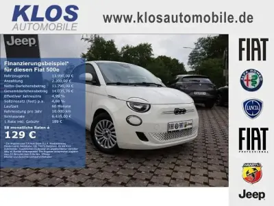 Brugt Fiat 500e Action 69 kW (95 HK) 2022 Hvid Hatchback
