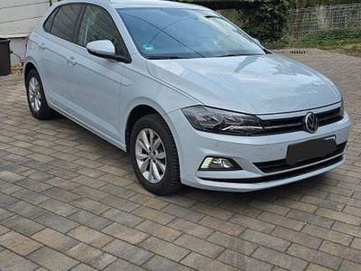 Gebraucht VW Polo Highline 95 PS (69 kW) 2019 Weiß Kleinwagen
