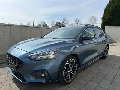 Gebraucht Ford Focus ST-Line 150 PS (110 kW) 2020 Blau Kombi