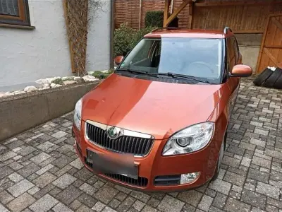 Gebraucht Skoda Fabia 86 PS (63 kW) 2008 Orange Kombi