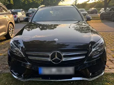 Gebraucht Mercedes C250 AMG line 204 PS (150 kW) 2016 Schwarz Limousine