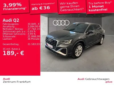 Gebraucht Audi Q2 S-Line 116 PS (85 kW) 2025 Daytonagrau perleffekt SUV