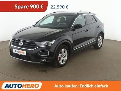 Gebraucht VW T-Roc Sportline 190 PS (139 kW) 2018 Schwarz SUV