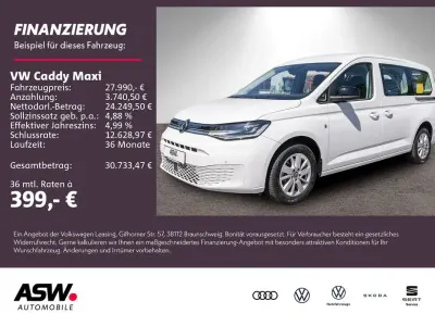 Używany VW Caddy Maxi Life Life 114 KM (83 kW) 2023 Biały Minivan