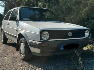 Gebraucht VW Golf II 54 PS (39 kW) 1991 Weiß Kleinwagen