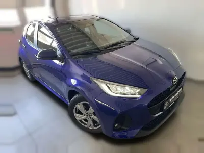 Neu Mazda 2 Exclusive 116 PS (85 kW) 2026 Glass blue Kleinwagen