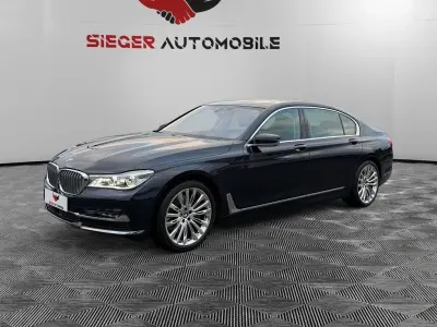 Brugt BMW 750L Executive 400 HK (294 kW) 2018 Blå Sedan
