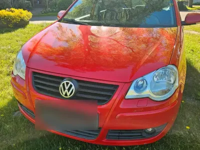 Gebraucht VW Polo United 44 PS (32 kW) 2008 Rot Kleinwagen