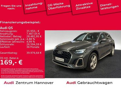 Gebraucht Audi Q5 Ambiente 204 PS (150 kW) 2022 Daytonagrau perleffekt SUV