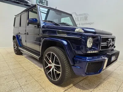 Gebraucht Mercedes G63 AMG Exclusive 571 PS (419 kW) 2018 Designo mysticblau bright SUV