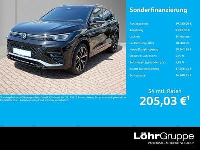 Usata VW Tiguan R-line 150 CV (110 kW) 2024 Nero SUV
