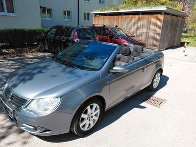 Usata VW Eos Edition 122 CV (89 kW) 2010 Blu Cabrio