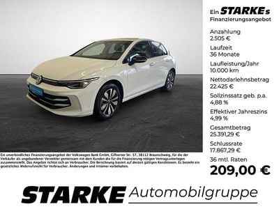 Gebraucht VW Golf VIII Goal 116 PS (85 kW) 2025 Weiß Limousine