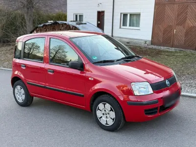 Second-hand Fiat Panda 55 CP (40 kW) 2007 Roșu Hatchback