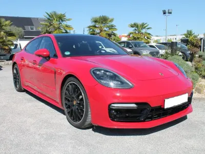 Gebraucht Porsche Panamera 4S 441 PS (324 kW) 2017 Rot Limousine