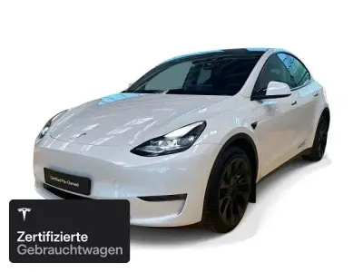 Gebraucht Tesla Model Y Long Range AWD 258 kW (351 PS) 2022 Weiß SUV