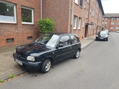 Gebraucht Nissan Micra 54 PS (39 kW) 1997 Schwarz Kleinwagen