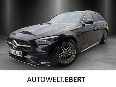 Lack obsidianschwarz Gebraucht 2024 Mercedes C220 AMG Kombi | 47.990 €