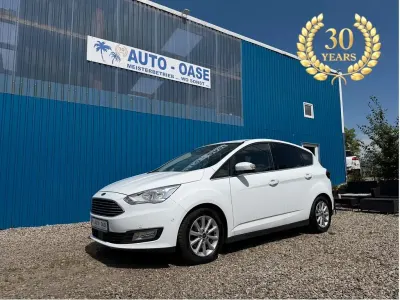 Gebraucht Ford C-MAX Titanium 150 PS (110 kW) 2019 Weiß Van / Kleinbus