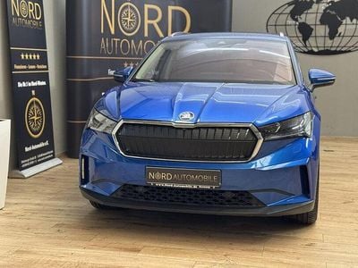 Raceblau metallic (metallic) Gebraucht 2022 Skoda Enyaq iV SUV | 25.900 € (Guter Preis)