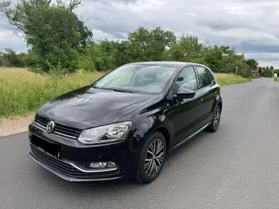 Gebraucht VW Polo Allstar 90 PS (66 kW) 2016 Schwarz Kleinwagen