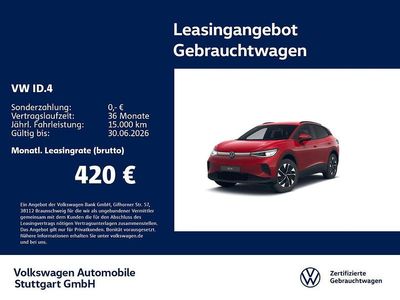 Begagnad VW ID.4 Move 210 kW (286 HK) 2025 Röd SUV