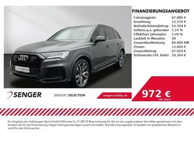 gebraucht Audi Q7 Q7 TFSI e S line60 TFSI e s line quattro Matrix Pano HUD AHK