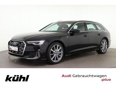 Mythosschwarz metallic Gebraucht 2024 Audi A6 S-Line Kombi | 54.690 € (Etwas zu teuer)
