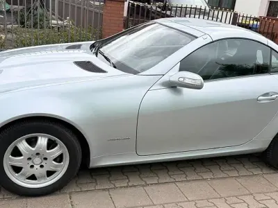 Brugt Mercedes SLK200 163 HK (119 kW) 2007 Sølv Cabriolet