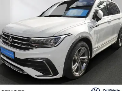 Gebraucht VW Tiguan R-line 150 PS (110 kW) 2024 Pure white SUV
