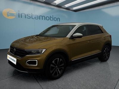 Usado VW T-Roc 150 HP (110 kW) 2019 Amarelo SUV