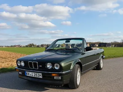 Gebraucht BMW 320 Cabriolet Performance 175 PS (128 kW) 1989 Grün Cabrio