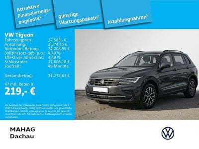 Grau Gebraucht 2023 VW Tiguan Life SUV | 27.583 € (Guter Preis)