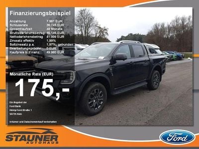Agateblack Neu 2025 Ford Ranger Wildtrack Abholung | 49.980 € (Superpreis)