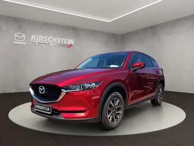 Gebraucht Mazda CX-5 Exclusive-Line 165 PS (121 kW) 2022 Magmarot metallic (metallic) SUV