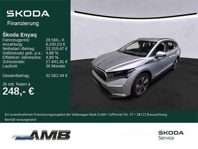 Gebraucht Skoda Enyaq iV Loft 131 kW (179 PS) 2024 Silber SUV