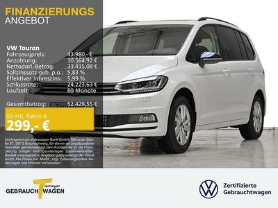 Neu VW Touran Highline 150 PS (110 kW) 2025 Weiß Van / Kleinbus