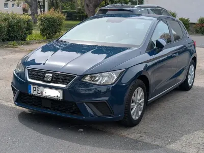 Usado Seat Ibiza 95 HP (69 kW) 2019 Azul Citadino