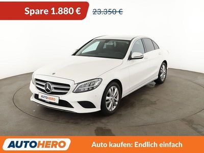 Gebraucht Mercedes C180 Avantgarde 156 PS (114 kW) 2019 Weiß Limousine