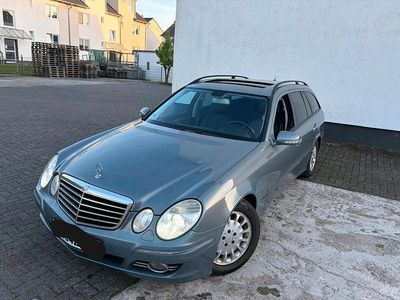 Brugt Mercedes E220 Avantgarde 170 HK (125 kW) 2007 Blå Stationcar