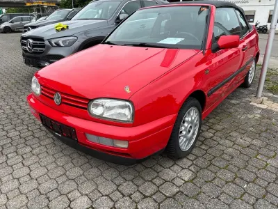 Gebraucht VW Golf Cabriolet 90 PS (66 kW) 1996 Rot Cabrio