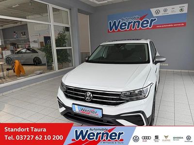 Gebraucht VW Tiguan Allspace Life 150 PS (110 kW) 2021 Weiß SUV