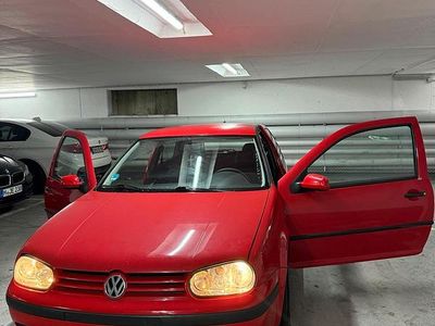 Gebraucht VW Golf IV 75 PS (55 kW) 1999 Rot Kleinwagen