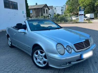 Gebraucht Mercedes CLK200 Edition 163 PS (119 kW) 2003 Silber Cabrio