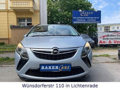 Gebraucht Opel Zafira Tourer Edition 140 PS (102 kW) 2016 Blau Van / Kleinbus