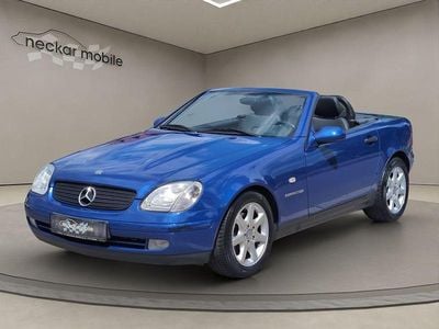 Gebraucht Mercedes SLK230 193 PS (141 kW) 1999 Linaritblau Cabrio