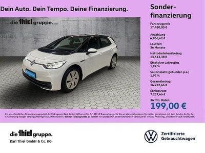 Gebraucht VW ID.3 Pure 110 kW (150 PS) 2021 Weiß Kleinwagen