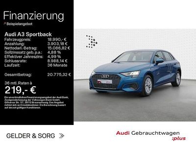 Gebraucht Audi A3 204 PS (150 kW) 2022 Blau Limousine