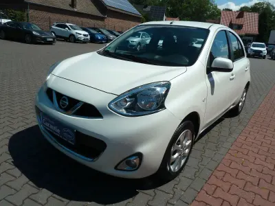 Gebraucht Nissan Micra Acenta 80 PS (58 kW) 2017 Weiß Kleinwagen
